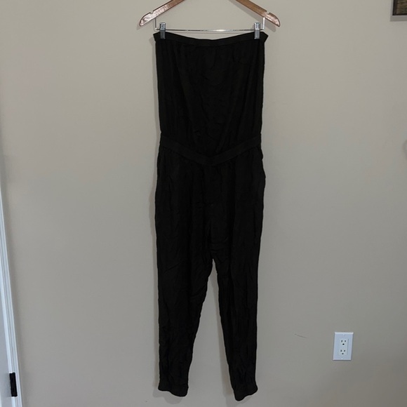 Talula dark green sleeveless romper - Picture 5 of 9